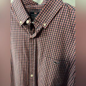 Vineyard Vines Long Sleeve Dress Shirt w/ Pocket Size Large